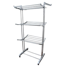 Heavy Duty Stainless Steel 3 Layer Foldable Cloth Drying Stand (1 Set / With Color Box)